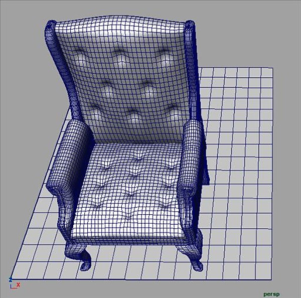 ma chair - Chair Wing back by Marcthur